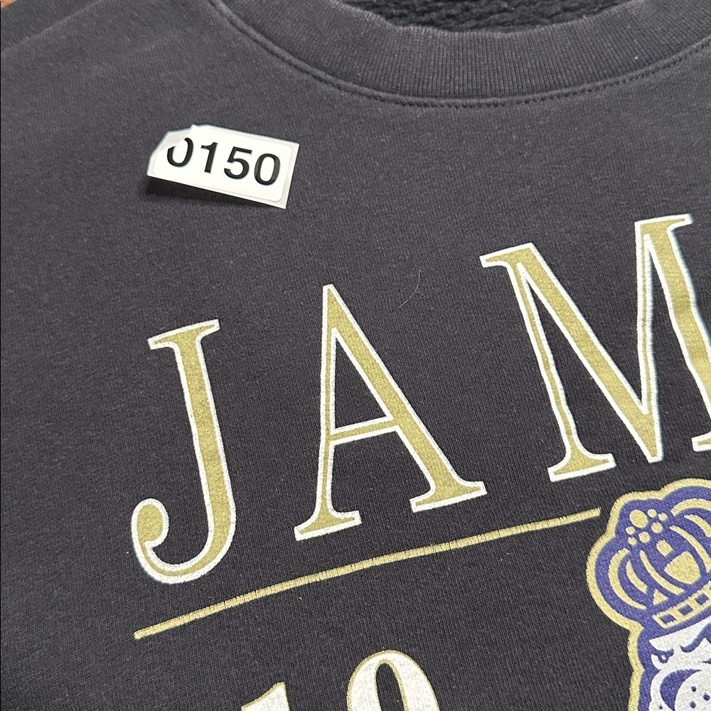 James Madison University JMU Crewneck Fall Rush Navy Sweatshirt Size S - Picture 6 of 6